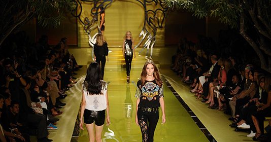 Versace sfilata MFW