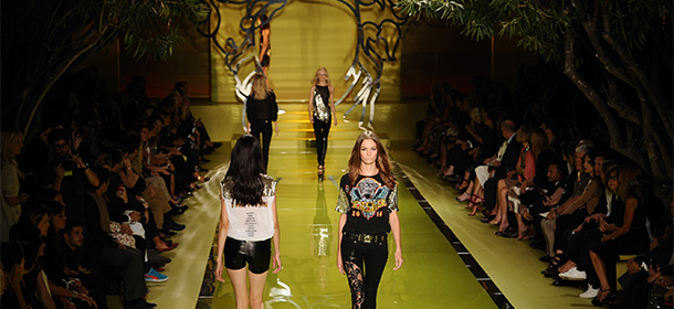 Versace sfilata MFW