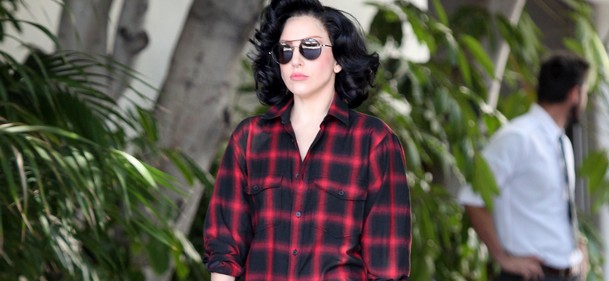 Lady Gaga Tartan