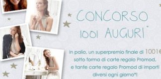 Concorso 1001 Auguri Promod