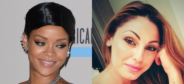 Sopracciglia ala di gabbiano: Rihanna e Anna Tatangelo