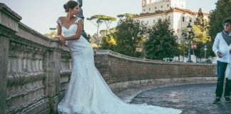 Bianca Balti, sposa sensuale ed elegante per Alessandro Angelozzi Couture [FOTO]