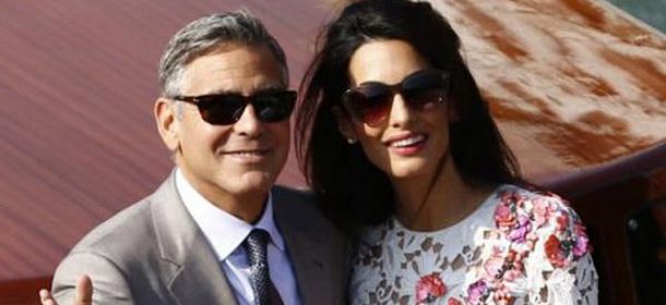 George Clooney e Amal Alamuddin: tutti gli abiti degli sposi [FOTO]