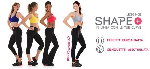 Leggings donna fitness 900 seamless effetto push-up neri DOMYOS