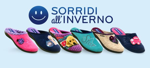 Inblu sorride all'inverno: pantofole trendy e classiche per tutti i gusti