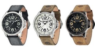 Timberland: mix di pelle e acciaio negli orologi autunnali [FOTO]