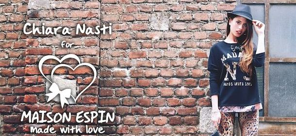 Chiara Nasti è la testimonial sbarazzina e colorata di Maison Espin: le foto