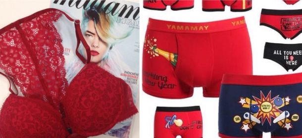 Intimo rosso a Capodanno: tutte le proposte per un 2015 seducente