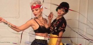 Le Donatella testimonial di moda per Manzini