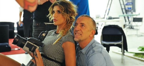 Talco, sul set con Elisabetta Canalis: i video di backstage
