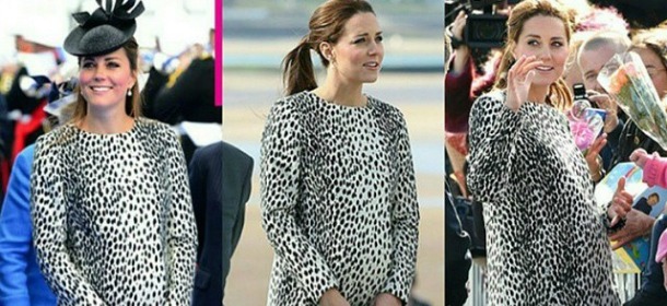 Kate Middleton: la principessa ricicla gli abiti premaman [FOTO]