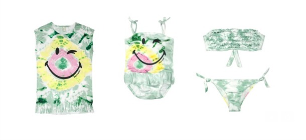 Smiley e Benetton, collezione mare: il sorriso sbarca su costumi e vestiti