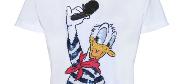 Topolino e Paperino finiscono su felpe e t-shirt per Fix Design e Pinko