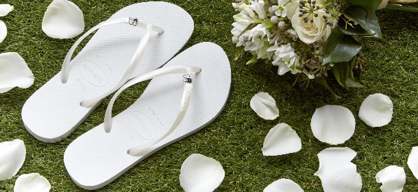 Havaianas Wedding: romantiche flip flop da indossare nel giorno più bello