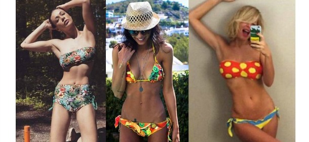 Melita Toniolo, Alessia Marcuzzi, Chiara Biasi: bikini 4giveness e selfie con le stelle