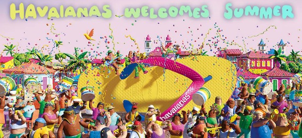 Havaianas: colori accesi, fiori e dettagli preziosi nelle flip flop dell'estate 2015
