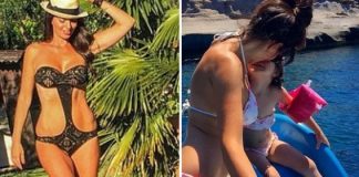 Laura Torrisi, trikini total black e bikini come la figlia: mix perfetto di sensualità e tenerezza