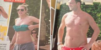 Francesco Totti e Ilary Blasi: fisici scolpiti e costumi trendy a Forte dei Marmi