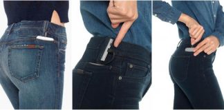 Joe’s Jeans, i jeans skinny per ricaricare l’iPhone nella tasca
