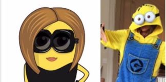 Victoria Beckham versione Minion: le creaturine gialle conquistano anche l’ex Posh Spice
