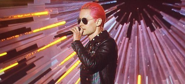 Jared Leto, capelli rosa agli Mtv Video Music Awards: 