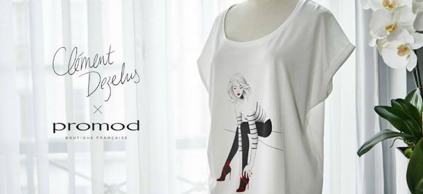 Promod e Clément Delezus insieme per una capsule collection dal mood parigino