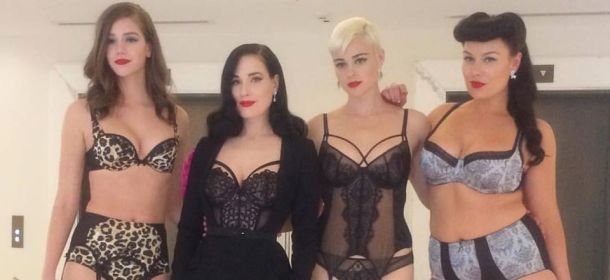 Dita Von Teese, in arrivo la sua nuova sexy collezione di lingerie