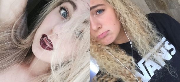 Sofia Viscardi: preferite la youtuber in versione liscia o riccia?