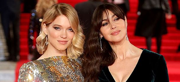 Monica Bellucci e Léa Seydoux indossano gioielli Chopard per l'anteprima di Spectre
