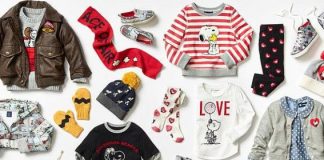 Peanuts mania, Gap realizza una capsule collection per i più piccoli
