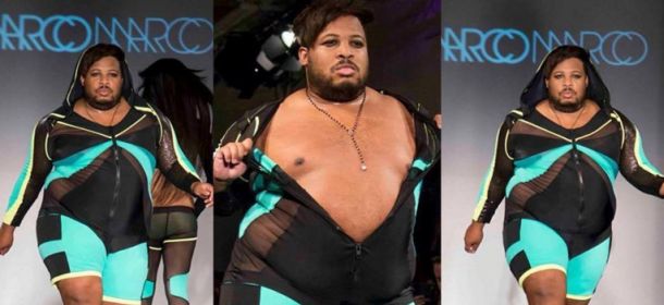 Dexter Mayfield, il modello over-size che ha conquistato Los Angeles [VIDEO]