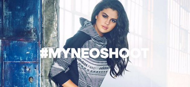 Adidas, Selena Gomez anche per la campagna Primavera 2016 #myneoshoot