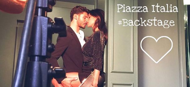 Piazza Italia, Belen Rodriguez e Stefano De Martino hot per la nuova campagna