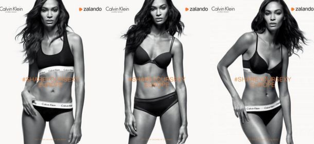 Calvin Klein Underwear per Zalando: Joan Smalls protagonista della campagna