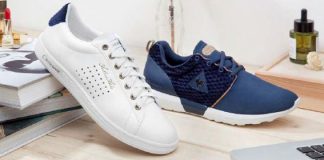 Le Coq Sportif e Aw Lab per una linea di scarpe in velluto