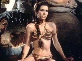 Star Wars mania, il bikini dorato della Principessa Leila torna in voga?