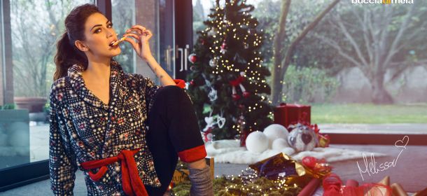 Buccia di Mela presenta la Christmas collection Gold Edition con Melissa Satta