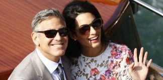 Amal Alamuddin sceglie l'oro e l'argento