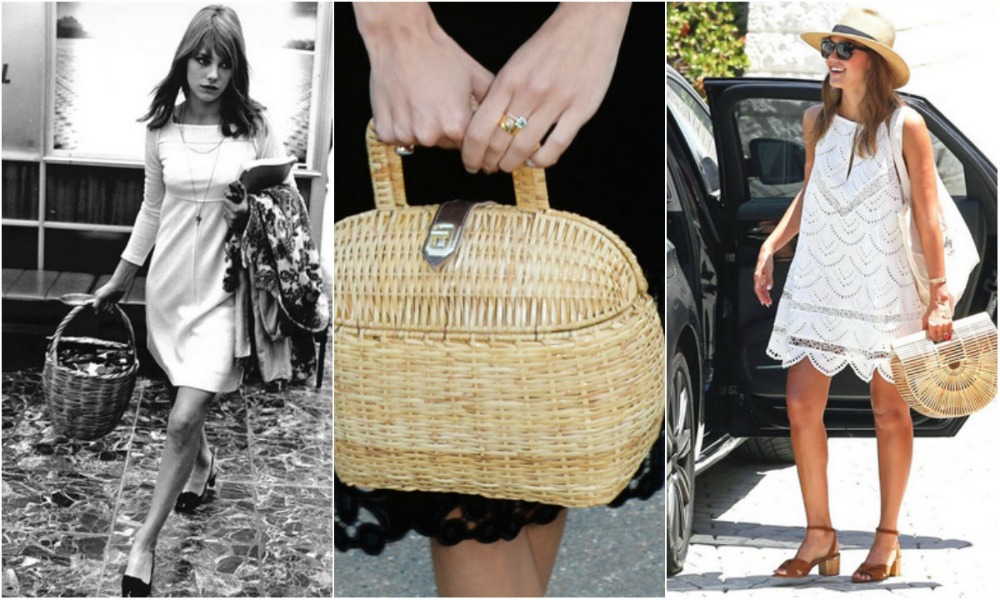 Da Jessica Alba ad Alexa Chung: la borsa di paglia stile Jane Birkin è un must