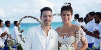 Isabeli Fontana: sposa super sexy