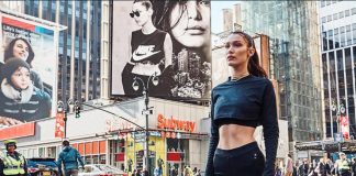 Bella Hadid Nike