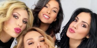 Polemiche sul selfie a 4 D'Urso, De Lellis, Caruso, Rodriguez