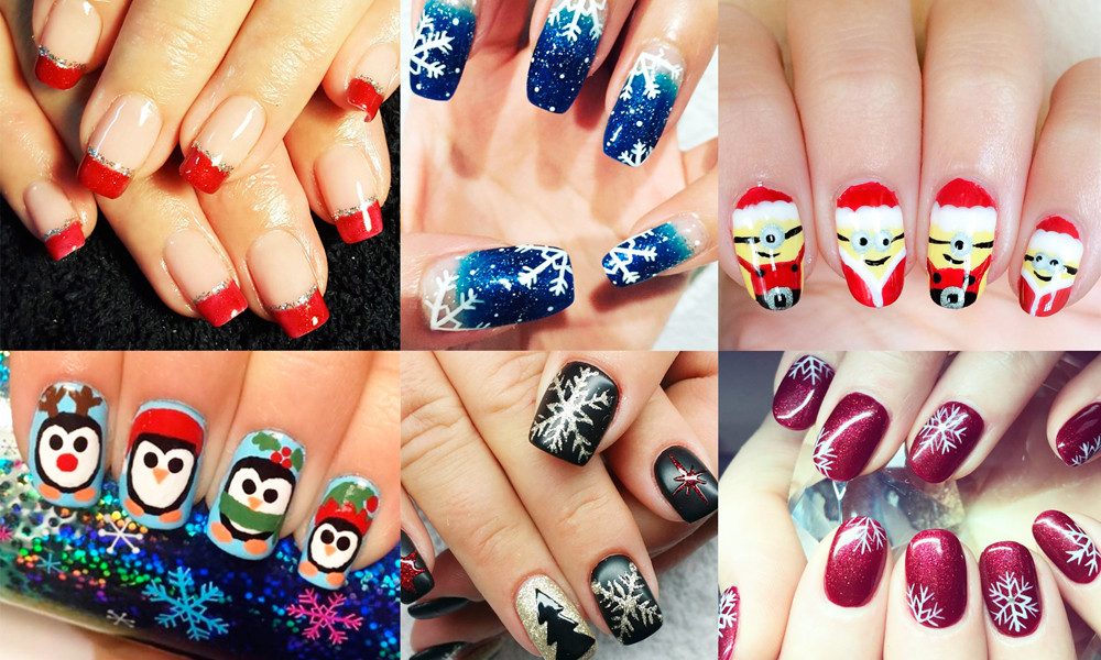 Unghie natalizie: le idee delle più belle nail art Natale 2016