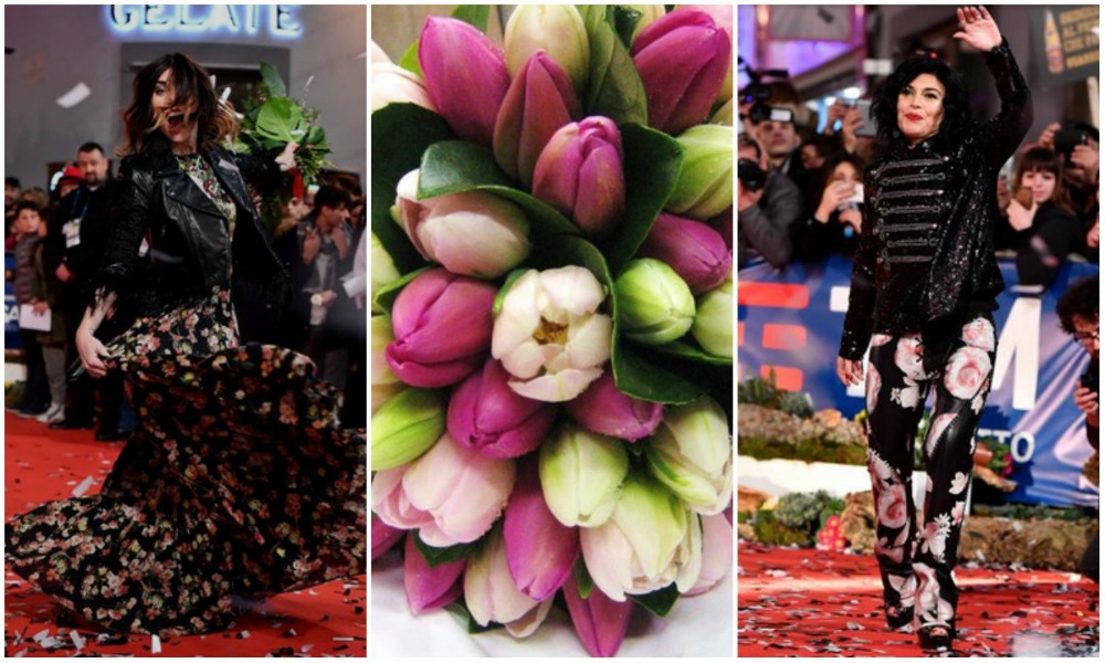 Sanremo red carpet