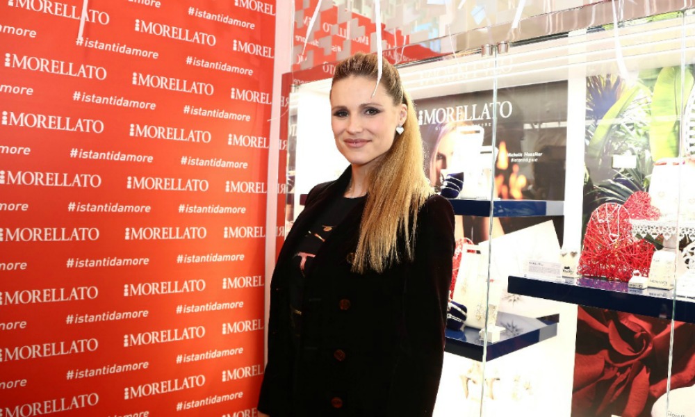 Michelle Hunziker presenta la nuova collezione Morellato per San Valentino 2017