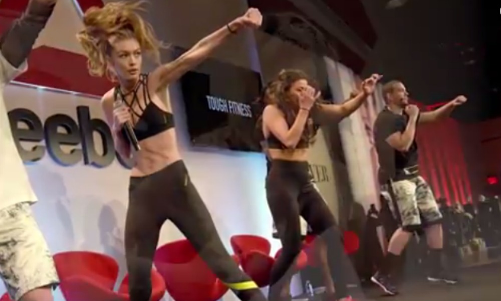 Gigi Hadid boxe
