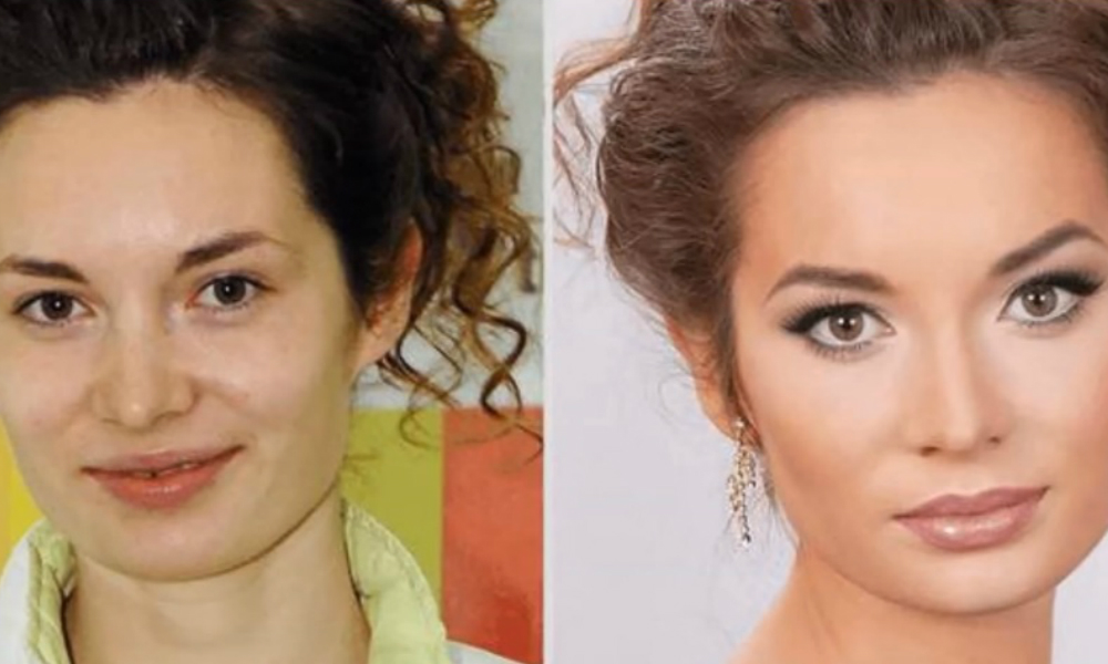 Modelle prima e dopo il make up: non crederete ai vostri occhi! [VIDEO]