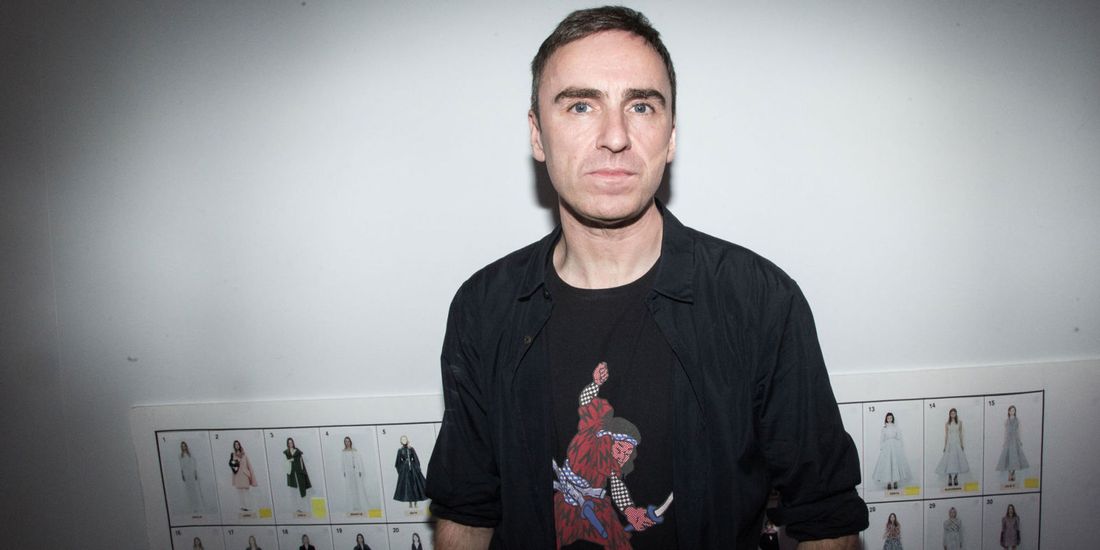 Raf Simons premiato ai CDFDA Fashion Awards 2017
