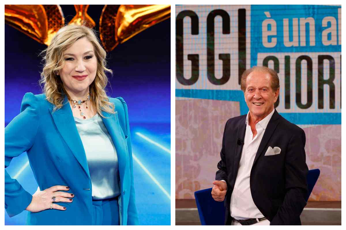 Serena Bortone e Memo Remigi tv