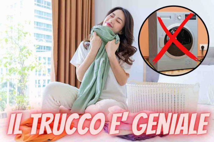 asciugare panni senza asciugatrice